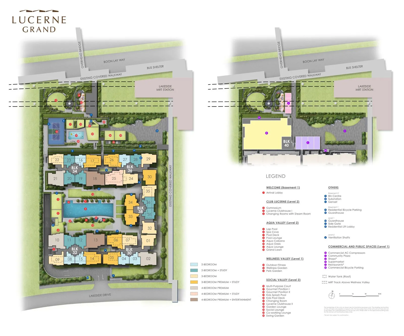 Lucerne Grand site plan